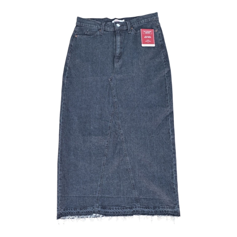 Women's Gray Denim Skirt